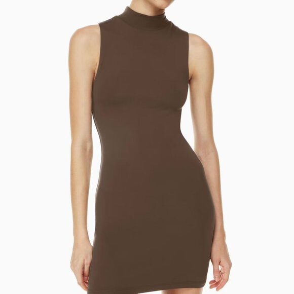 Aritzia CONTOUR MOCKNECK MINI DRESS - Picture 2 of 6